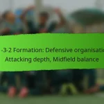 Sweeper in the 4-1-3-2: Defensive cover, Game reading, Communication